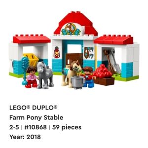 Lego Duplo Horse Stable